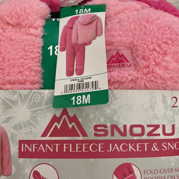 Snozu infant fleece jacket &snowsuit - Picture 4 of 4